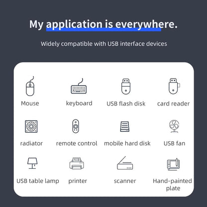 ANYPLUS USB 3.0 Hub, USB Splitter, Multiple Sockets, Multi Splitter for PC, Laptop, Xbox, Flash Drive, HDD, Console, Printer, PC, Keyboard, HP, Dell