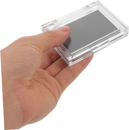 PACKOVE Magnet Box Empty Box Magnetic Eyeshadow Palette Empty Eyeshadow Organizer Eye Shadow Box Transparent Makeup Case DIY Accessory DIY Cosmetic Pallet DIY As