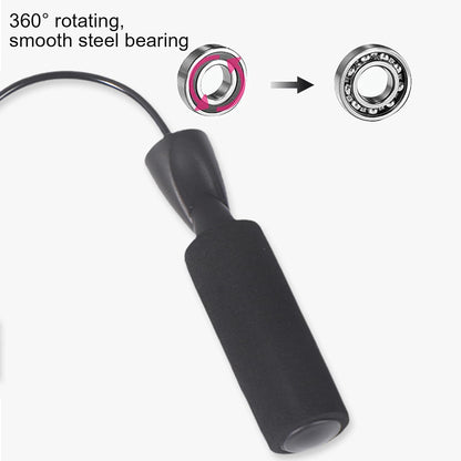 Cordless Jump Rope, Weighted Skipping Fitness Tool, Adjustable Handles, Compact Exercise Equipment for Indoor Home Gym Workouts, Outdoor Cardio Training, Travel Fitness Gear