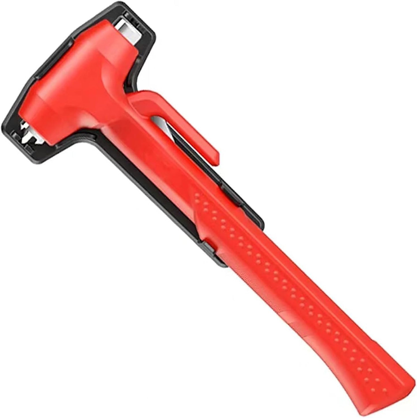 Window Breaker,Car Accessories,2-in-11Emergency Glass Hammer,Car Safety Hammer Survival Kit with Heavy-Duty Carbon Steel Tip and Hardened Sharp Window Breaker, Seat Belt Cutting（Red）