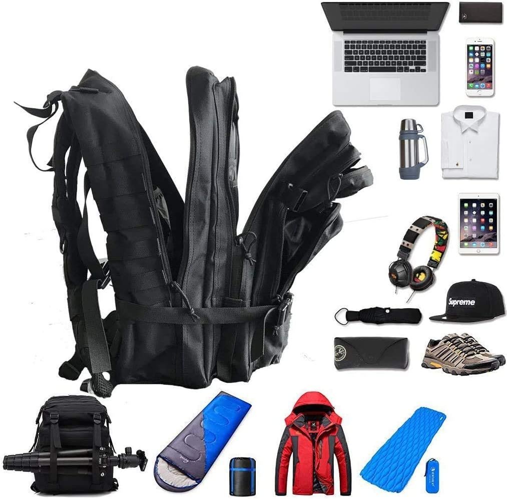 MEWAY 42L Military Tactical Backpack Large Army Rucksacks Bag Outdoors Hiking Daypack Hunting Backpacks