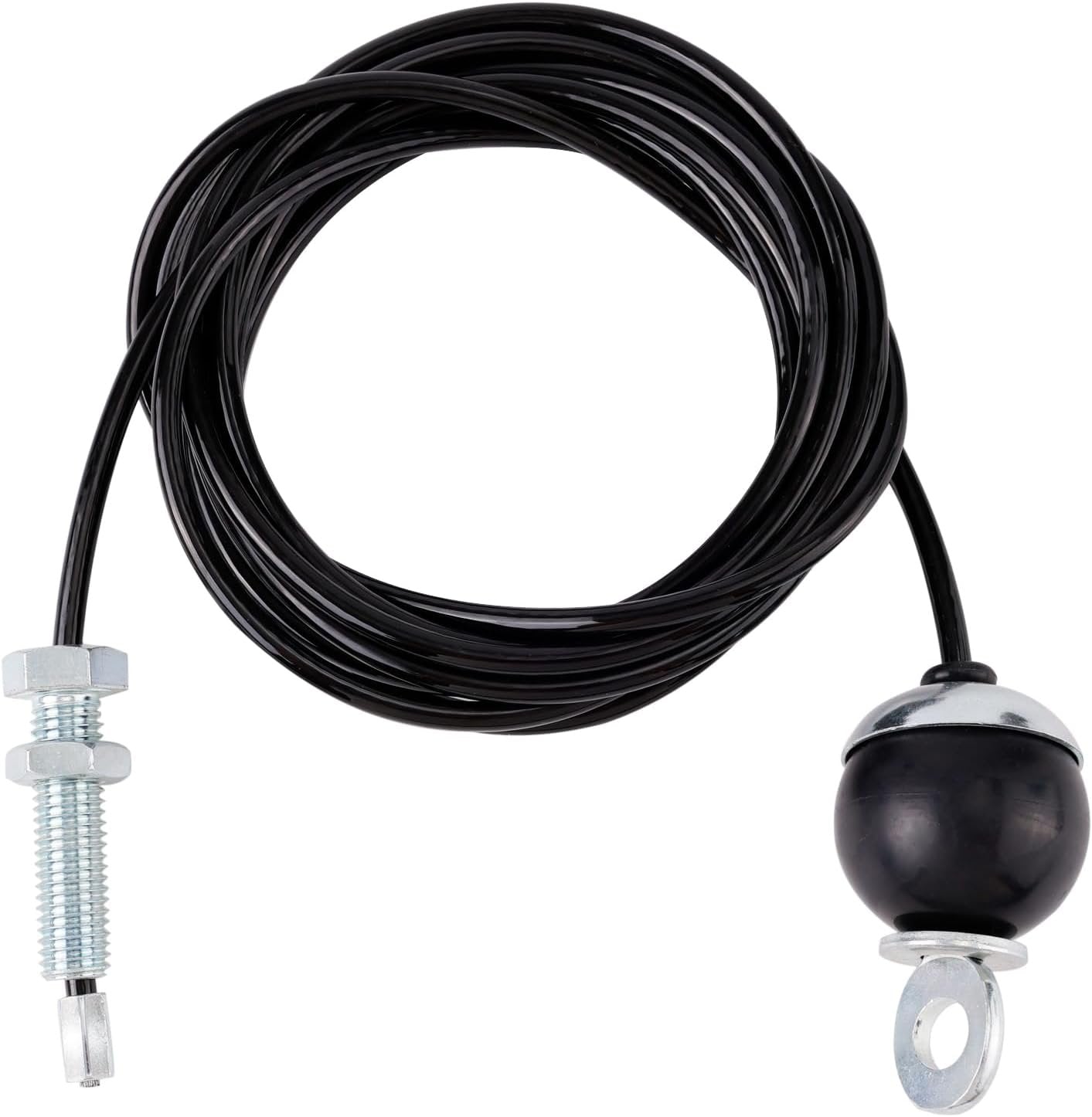 118in Fitness Pulley Cable, Home Gym Replacement Cables Pulley System Gym Heavy Duty Fitness Steel Wire Rope for Pulley Machine Accessories Home Gym