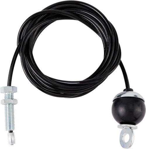 118in Fitness Pulley Cable, Home Gym Replacement Cables Pulley System Gym Heavy Duty Fitness Steel Wire Rope for Pulley Machine Accessories Home Gym