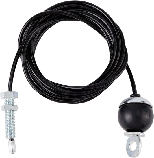 118in Fitness Pulley Cable, Home Gym Replacement Cables Pulley System Gym Heavy Duty Fitness Steel Wire Rope for Pulley Machine Accessories Home Gym