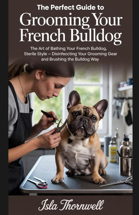 THE PERFECT GUIDE TO GROOMING YOUR FRENCH BULLDOG: The Art of Bathing Your French Bulldog, Sterile Style – Disinfecting Your Grooming Gear, and Brushing the Bulldog Way