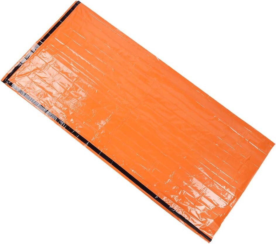 Gigicial Emergency Sleeping Bag, Lightweight Survival Sleeping Bags Waterproof Thermal Emergency Blanket, Emergency Survival Sleeping Bag for Hiking Camping Outdoor Adventure