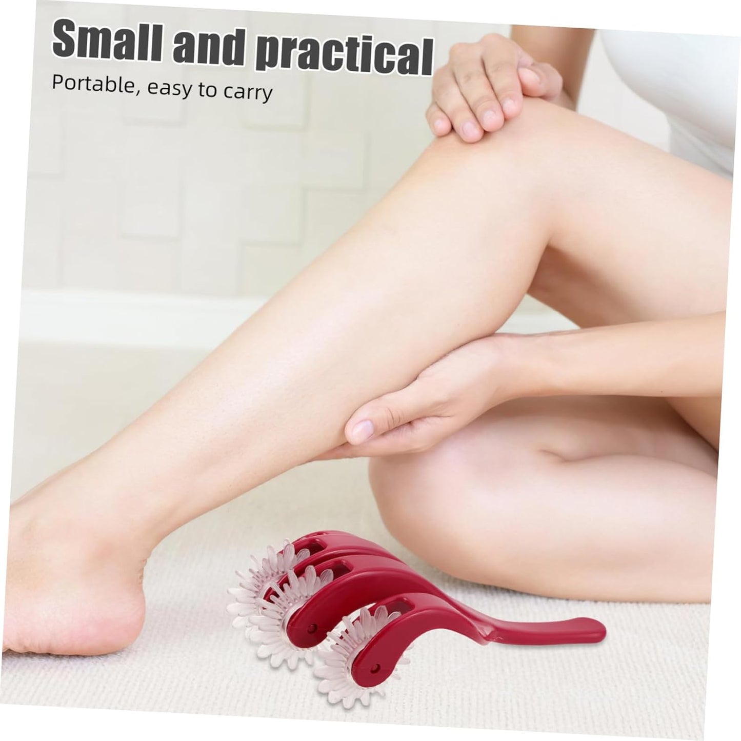 Healvian Slimming Massage Roller 32 Claw Rollers for Cervical Spine Leg Massage Muscle Recovery and Comfortable