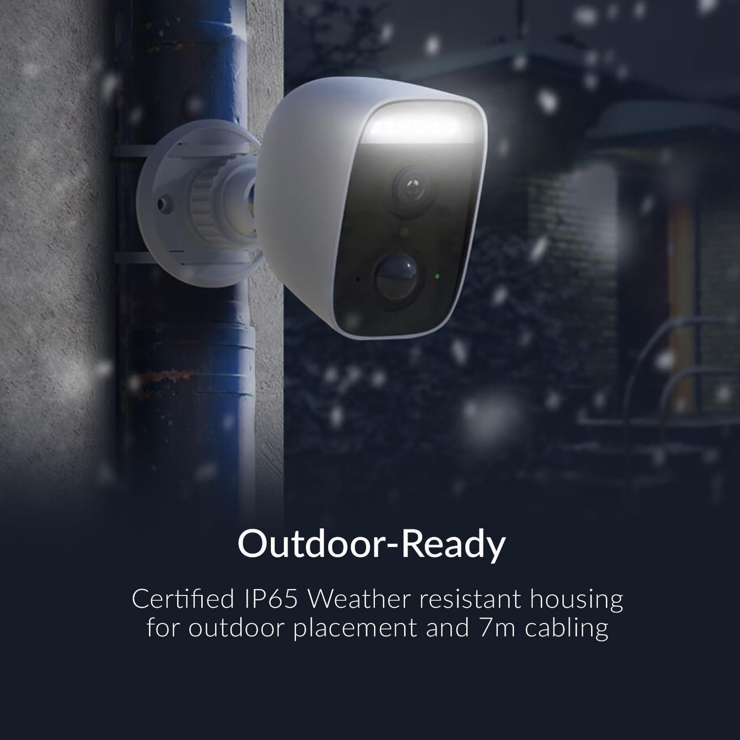 D-Link DCS-8630LH Outdoor Full HD Wi-Fi Camera w/Built-in Smart Home Hub & Spotlight, WiFi Security Camera, IR Night Vision, WPA3â„¢ Encryption,SD&Cloud, Supports Google/Alexa to Keep Homes Secure