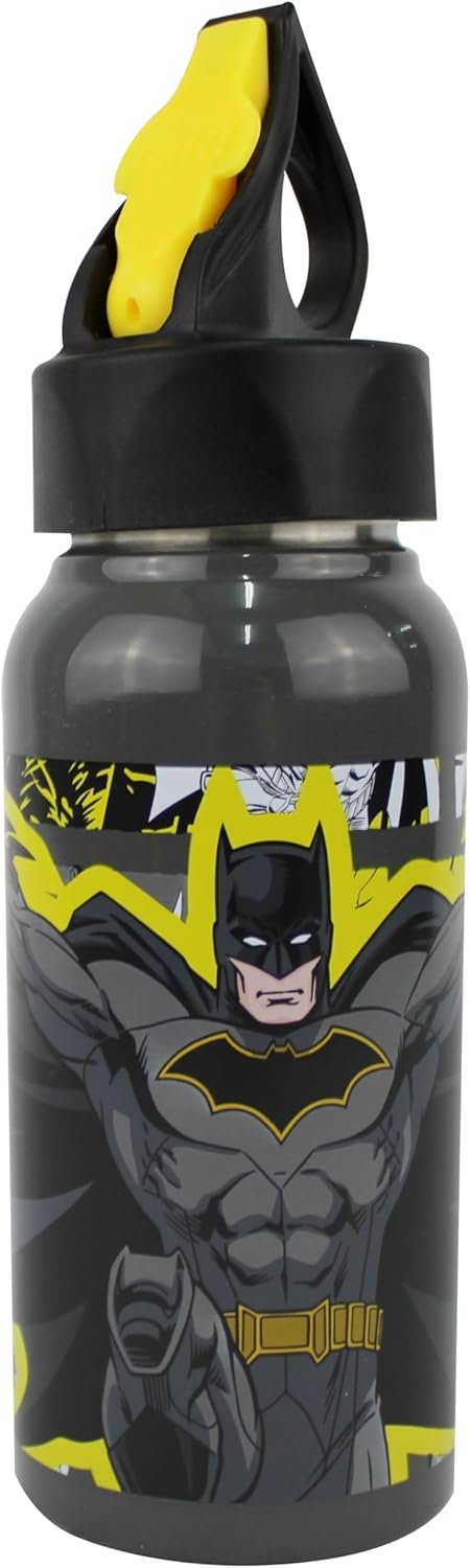 Batman 473ml Stainless Steel Bottle & 769ml Soft Spout Bottle Set