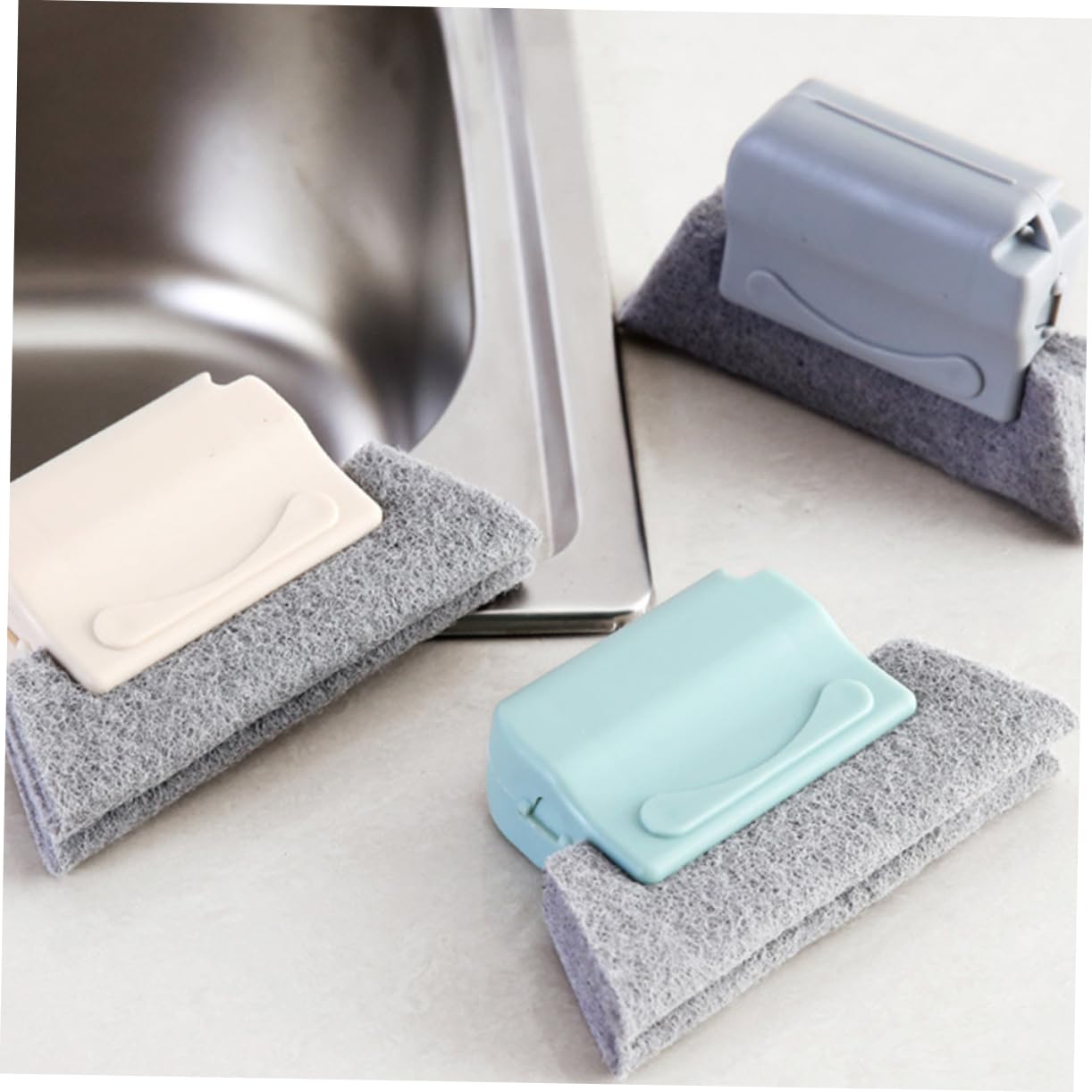 Beaupretty Home Cleaning Essential 6 Pezzi Set Di Spazzole Per La Pulizia Delle Scanalature Fessura Per Finestre E Spazzola Per Una Facile Rimozione Delle Macchie Casuale