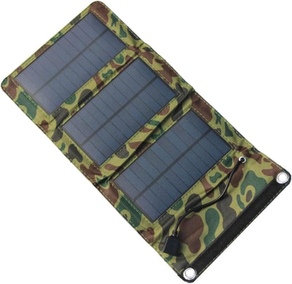 Toddmomy 5w Solar Panel Charger Portable Solar Power Bank for Phone/Tablet/GPS/mp3 Outdoor Camping