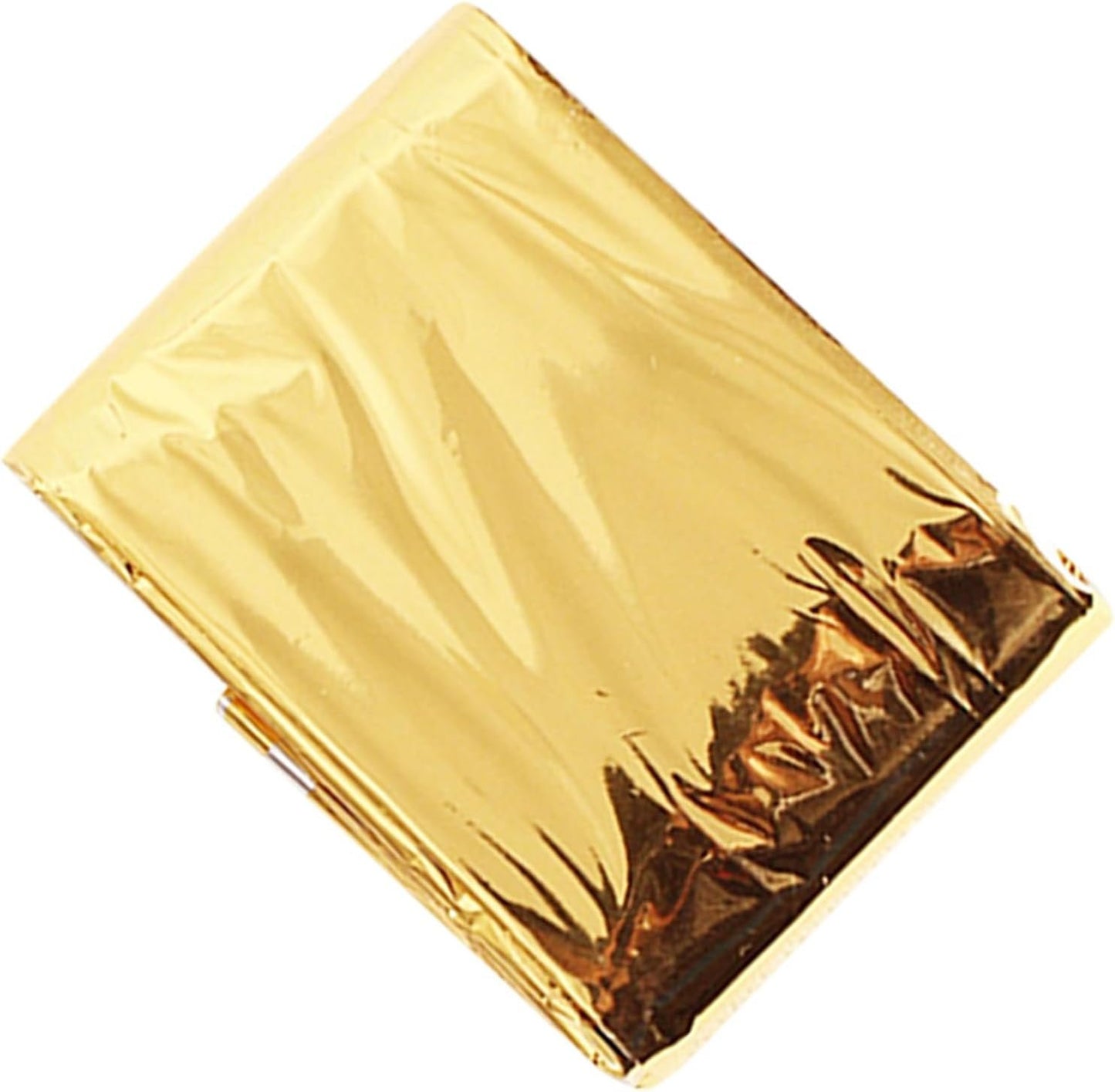 Emergency Blanket Survival Blanket Thermal Reflective Camping Blanket for Outdoor Emergency Rescue (gold-5pcs)