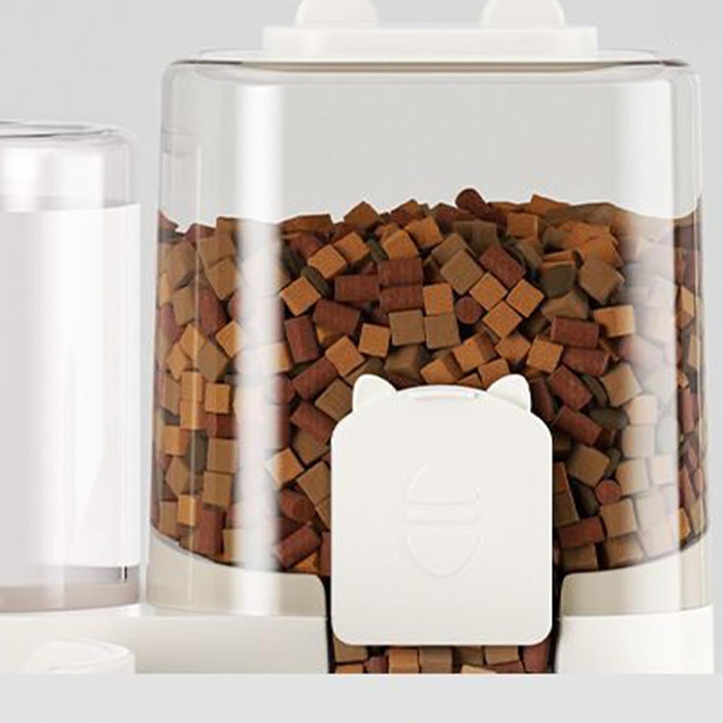 Pet Water Feeder, Automatic Feeder and Watering, Cats Water Dispenser, 2-in-1 Automatic Feeding and Watering Station, 1.8L Capacity, Gravitys Based for Dog, Cats