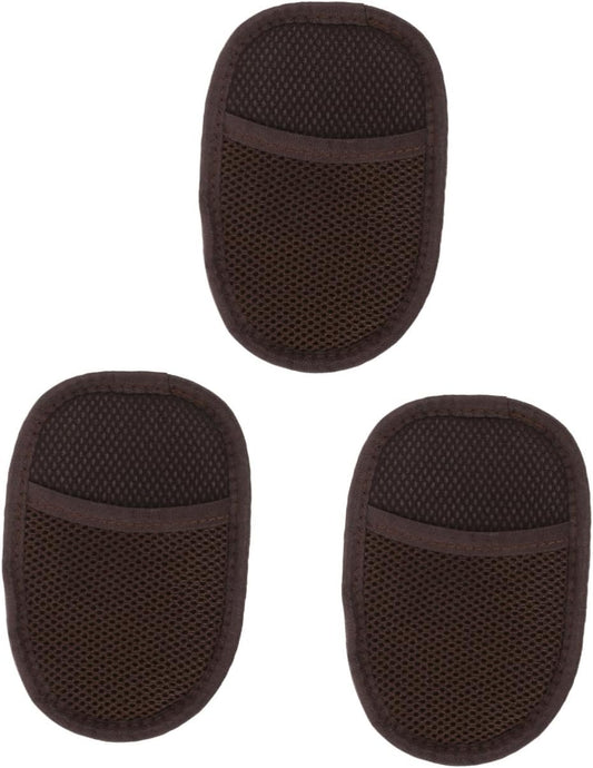 LIFKOME 3pcs Microfibre Cloth Glove Mini Travel Essentials Shoe Cleaning Cloth Versatile for Car Interior