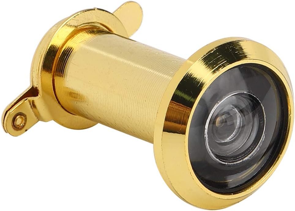 220 Gradi Visualizzatore di Grandi Porte, Pehofole di Sicurezza in Lega di Zinco con Copertura Pesante, per Case, Uffici, Hotel e Porte Anteriori, Vedere, Monitorare, Sbirciare le Persone (Diametro