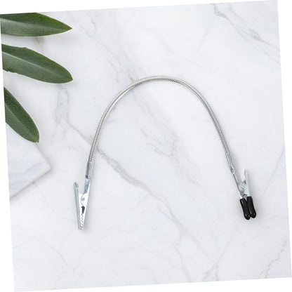 PRETYZOOM 3pcs Soldering Wire Holder Clamp Flexible Alligator Clips for Electronics Repair Bendable Design Construction Enhanced Stability for Efficient Workspace Organization