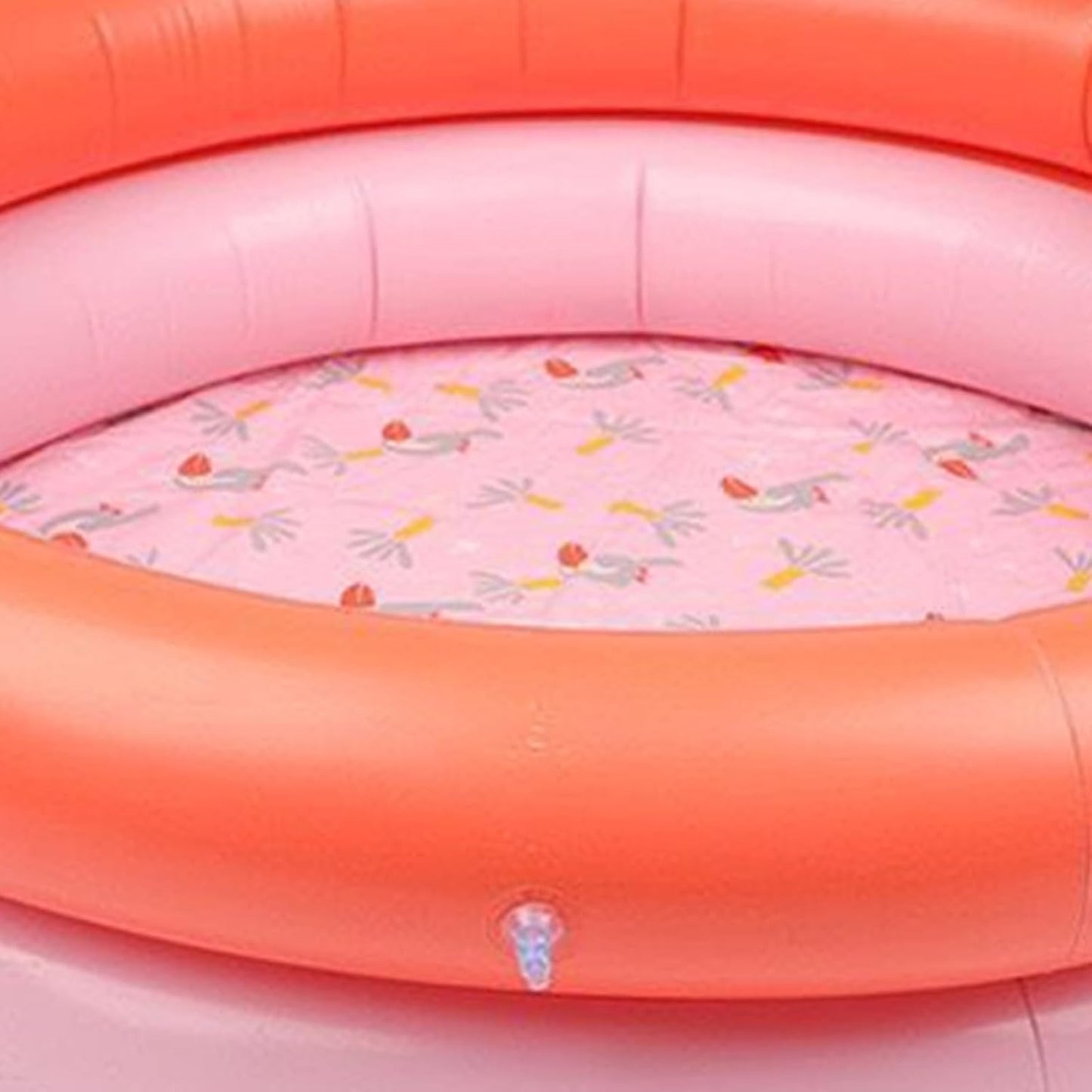 Dog Pool, Folding Tub, 31.5x31.5x9.84 Inch Foldable Bathtub & Inflatable Rim, Portable Pet Basin Design for Outdoor Backyard Use, Ideal Washing Spot to Puppies Small Medium Indoors