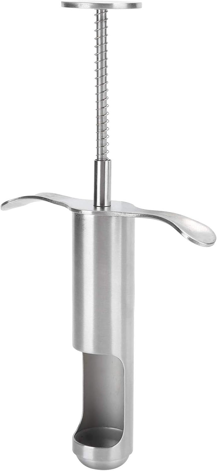 Yuecoom Utensile per la rimozione del torsolo a frutta in acciaio inossidabile Gadget da cucina Ultra Food Seminatrice a frutta Rimozione del torsolo per donne uomini bambini per