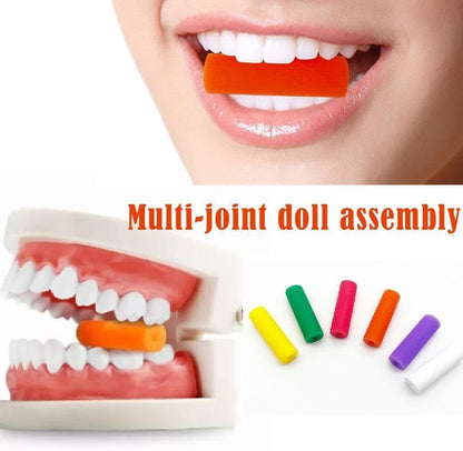 Winkeabuy Correzione dei denti naturali e kit per la cura orale – migliora efficacemente il morso, previene l'uso portatile della placca dentale, carie in qualsiasi momento e