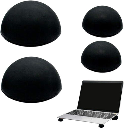 Laptop Cooling Silicone Pad, Silicone Hemisphere Cooling Pad Small, Hemisphere Riser, Stable Non Slip Multifunctional Cooling Stand for Laptops