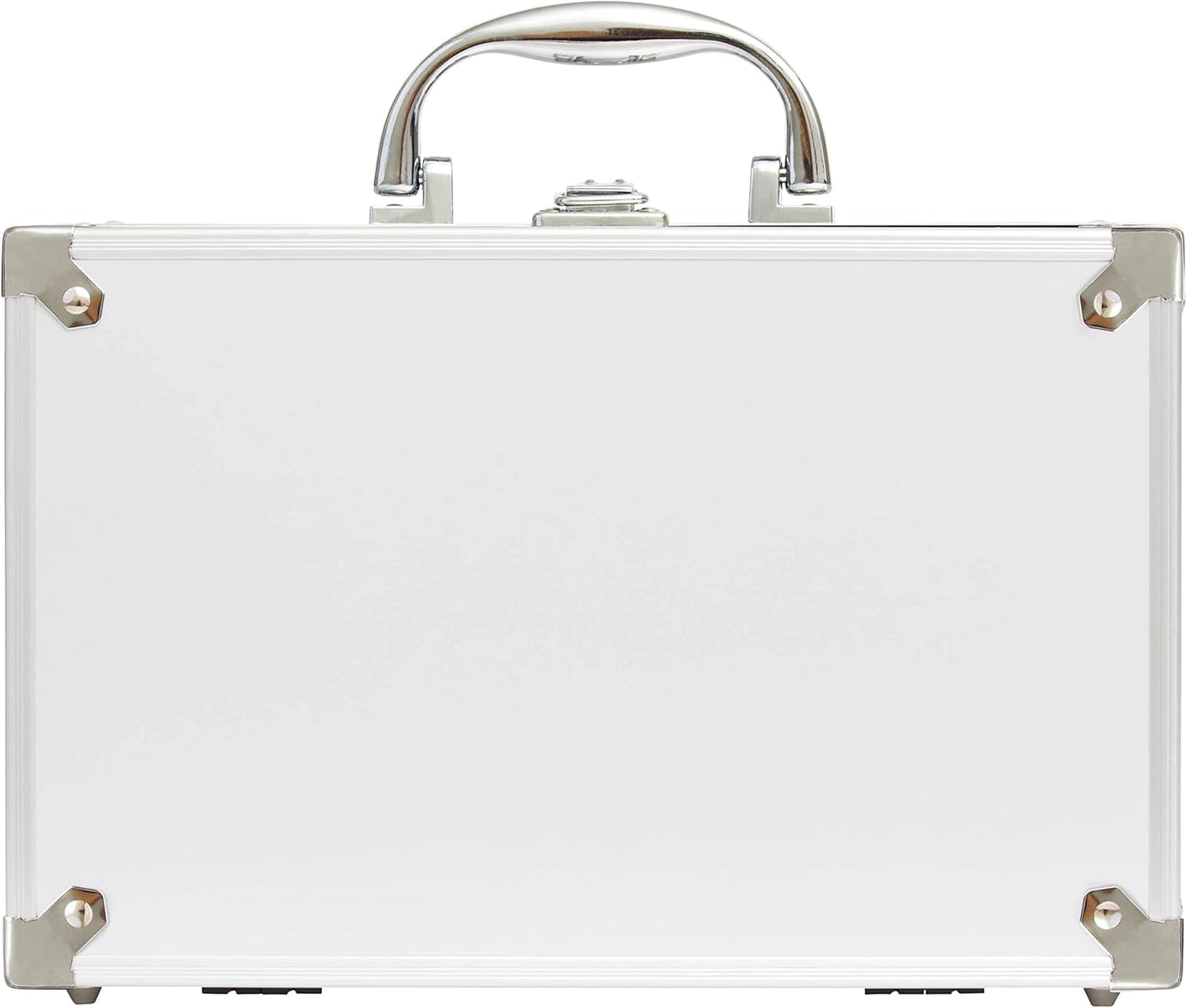 bonvoyage, Bon Voyage Makeup Set 43-Piece Makeup Kit with Mirror, Including Lipsticks, Eyeshadows, Blush, Nail Polishes and More - Portable and Fashionable Metal Case