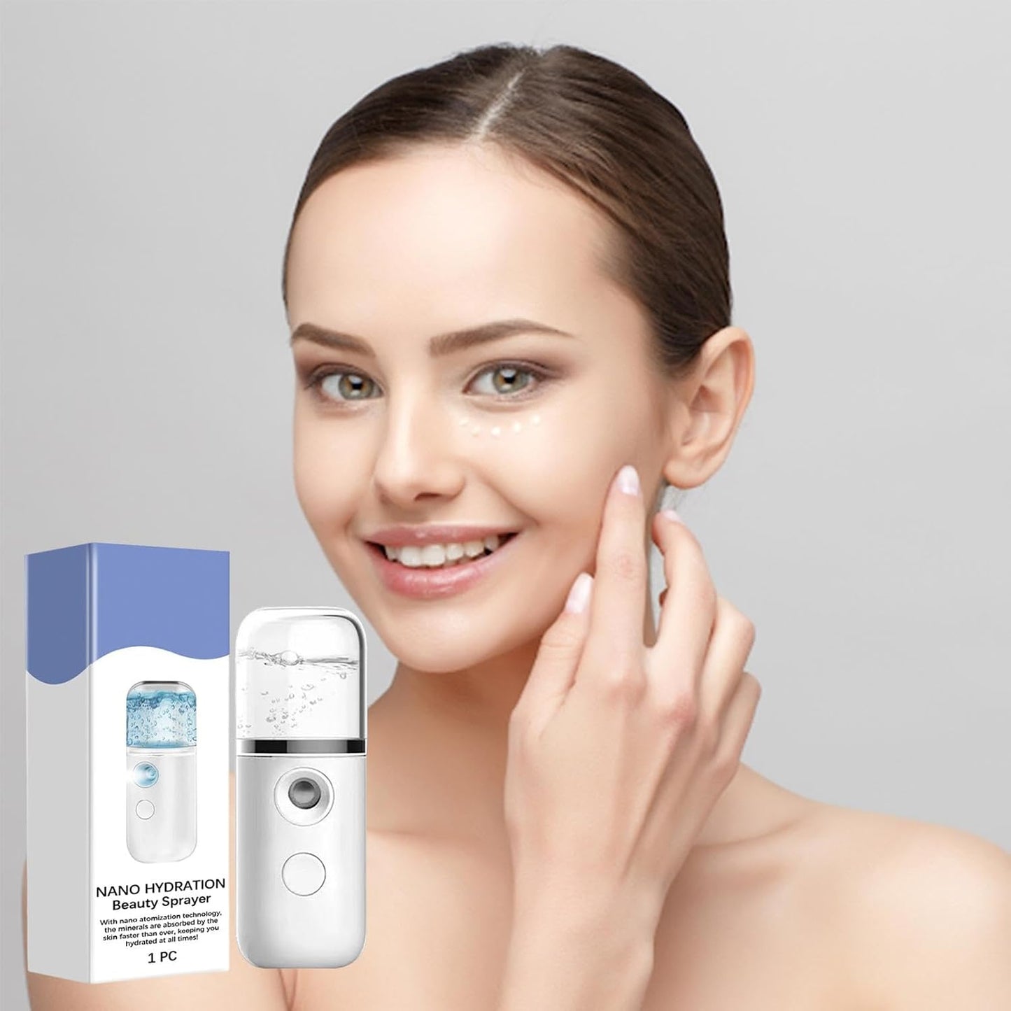 Steam Machine For Face, Facial Humidifier, Deep Cleansing Steamer, Hydrating Face Mist, Portable Facial Steamer, Skin Care Tool, Home Facial Spa, Skin Hydration Device, Compact Face Steamer, Facial