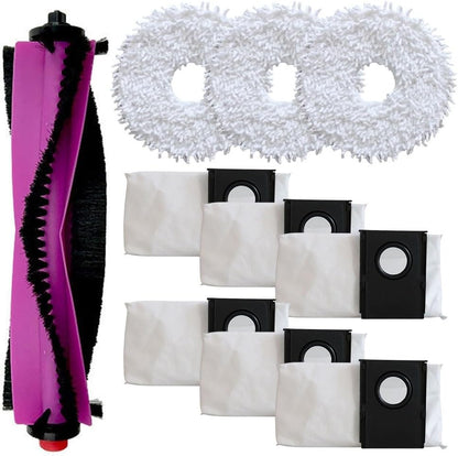 Per Eureka Essential Cleaning Pack Main Brush, Mop Panni & Ampia fornitura di forti sacchetti per la polvere disponibili (A)