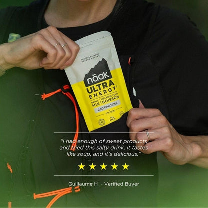 NÄAK Drink Mixes Ultra Energy™, 6 x 72g | Sport hydration Mix, electrolytes, BCAAs developed for athletes and performance | Vegan, Plant-Based Protein, Non GMO, gluten free (Neutral)