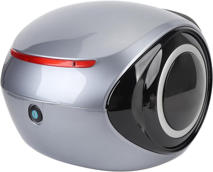 Bauletto per litri, bauletto per moto con serratura di sicurezza, cuscino posteriore, fodera rimovibile e lavabile, bauletto posteriore impermeabile per bici (GRAY)