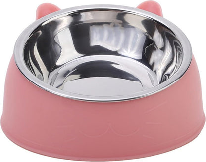 Adrosstoller Ciotola staccabile per irrigazione e mangiare, per alleviare la pressione del collo, ciotola protetta per il collo dell'animale domestico, ciotola per l'irrigazione del cane