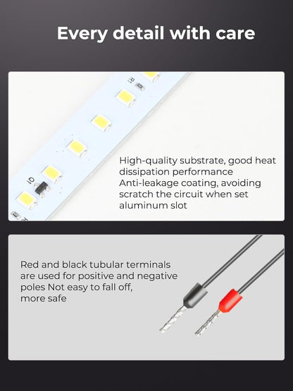 Creality LED Light Bar Kit for Ender-3 V3 KE Original & SE 3D Printer Upgrade, Energy Efficient, Long-Lasting, Easy Install, Comfortable Light Quality, Safe Design