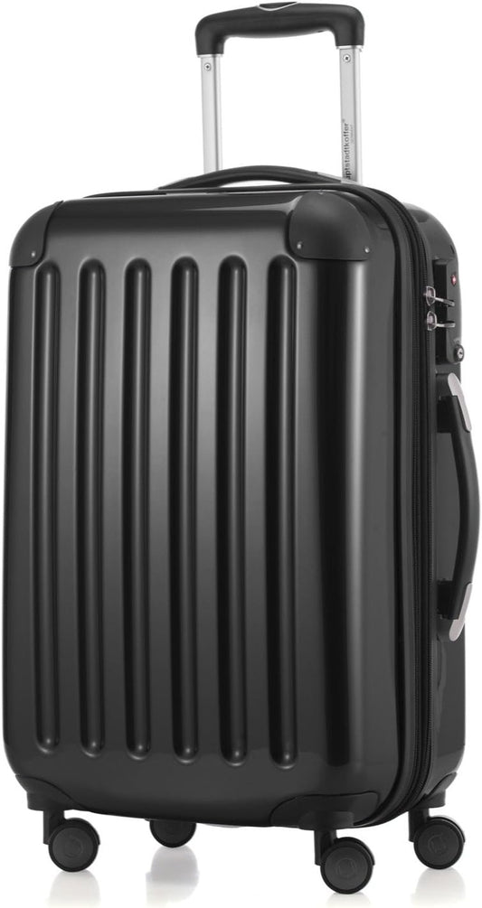 HAUPTSTADTKOFFER - Luggage, Black, 55, Hand Luggage