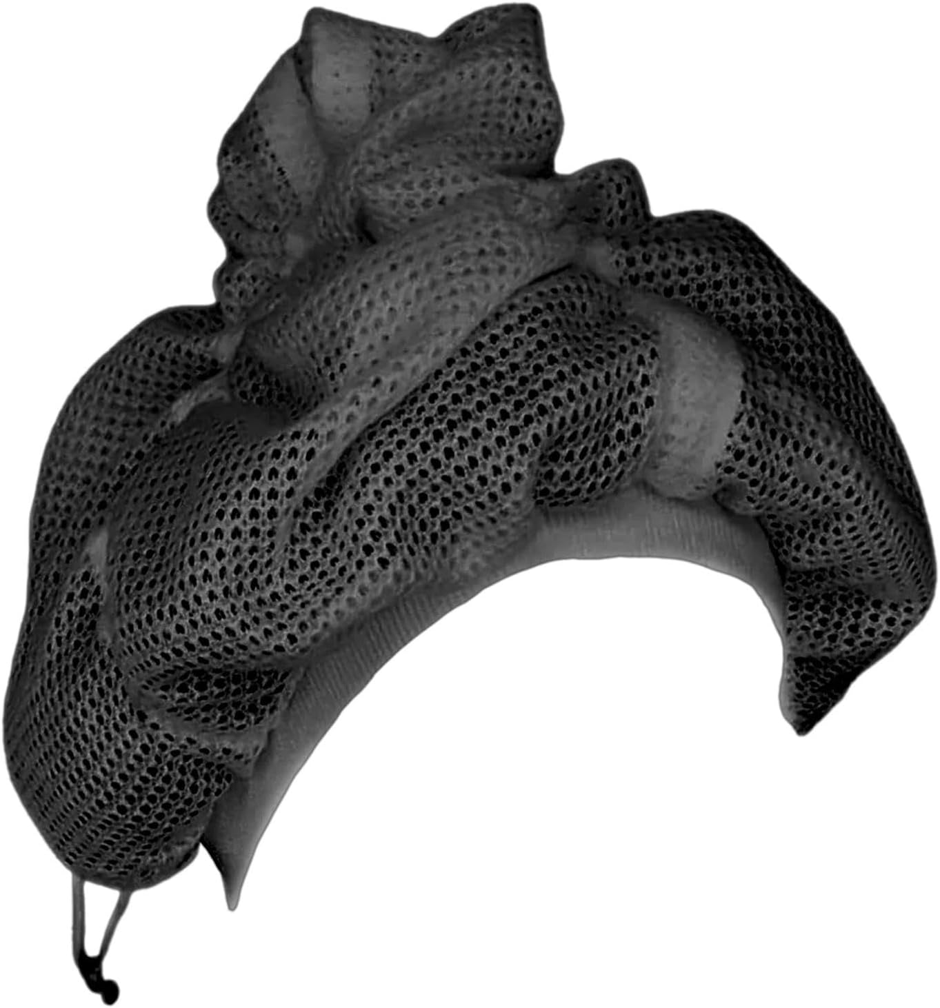 Xeihuul Net Plopping Cap For Curly Hair - Mesh Plopping Hood For Drying Curly Hair, Plopping Hair Hood With Adjustable Drawstring