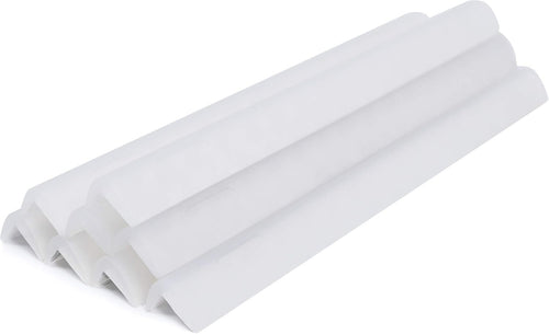 Corner Protectors and Edge Guards Baby Proof Corner Covers and Bumpers Cushion Food Grade Silicone Non-Choking Risk Chewing Safe with Strong Stickiness (Semi-Transparent) (Edge Bumpers 8 Pack)