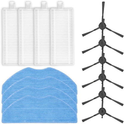For Ezviz Vacuum Cleaning Essentials Replacement Filters, Mop Cloths & Side Brush Sets Available Now