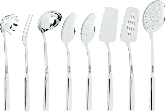 Viking Culinary 8pc Stainless Steel Utensil Set, Silver (40129-9988G)
