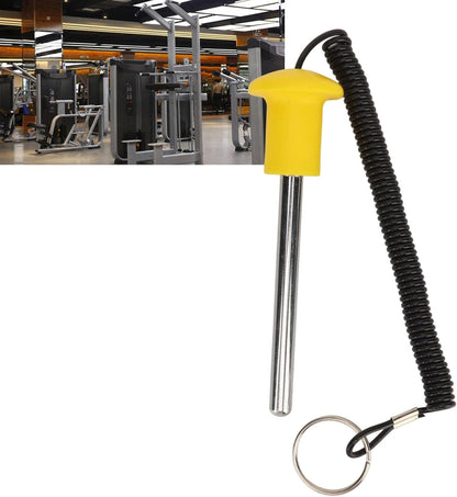 JHS-TECH Stack Pin Weights, Universal Magnetic Pins for Gym Set with Iron Lanyard, Heavy Duty Gym Accessories for Strength Training, Home Fitness