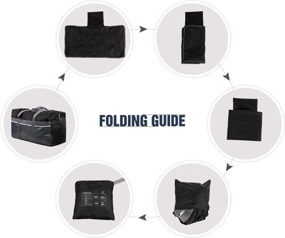 REDCAMP Extra Large Duffle Bag Lightweight, 96L Waterproof Travel Duffle Bag Foldable Thin for Men Women, Black