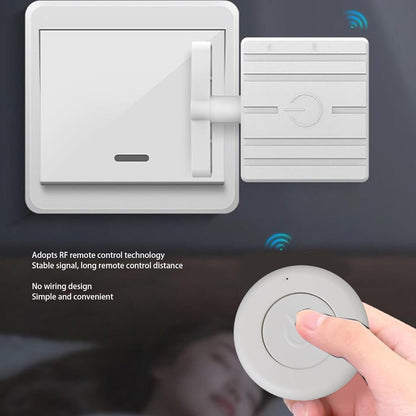 Remote Control Button Pusher, RF Remote Control Smart Button Pusher with Touch Turn Ordinary Switches Into Smart Buttons Switch Button Pusher for Home Automation System
