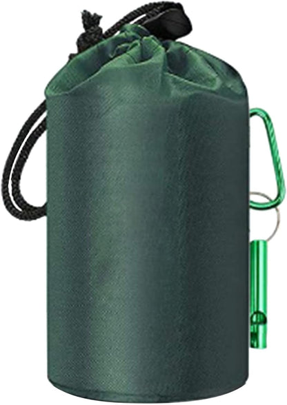 Dawutocap Lightweight Emergencies Sleepings Bag Outdoor Sleep Survivals Shelter Tent For Outdoor Camping Hikings Survivals Tool