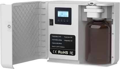 Air Esscentials The Radiant Smart Scent Air Machine – Large Nebulizing Waterless Diffuser for Whole Home & Commercial Use, Bluetooth/App Control, Covers 4,000 sq. ft., White