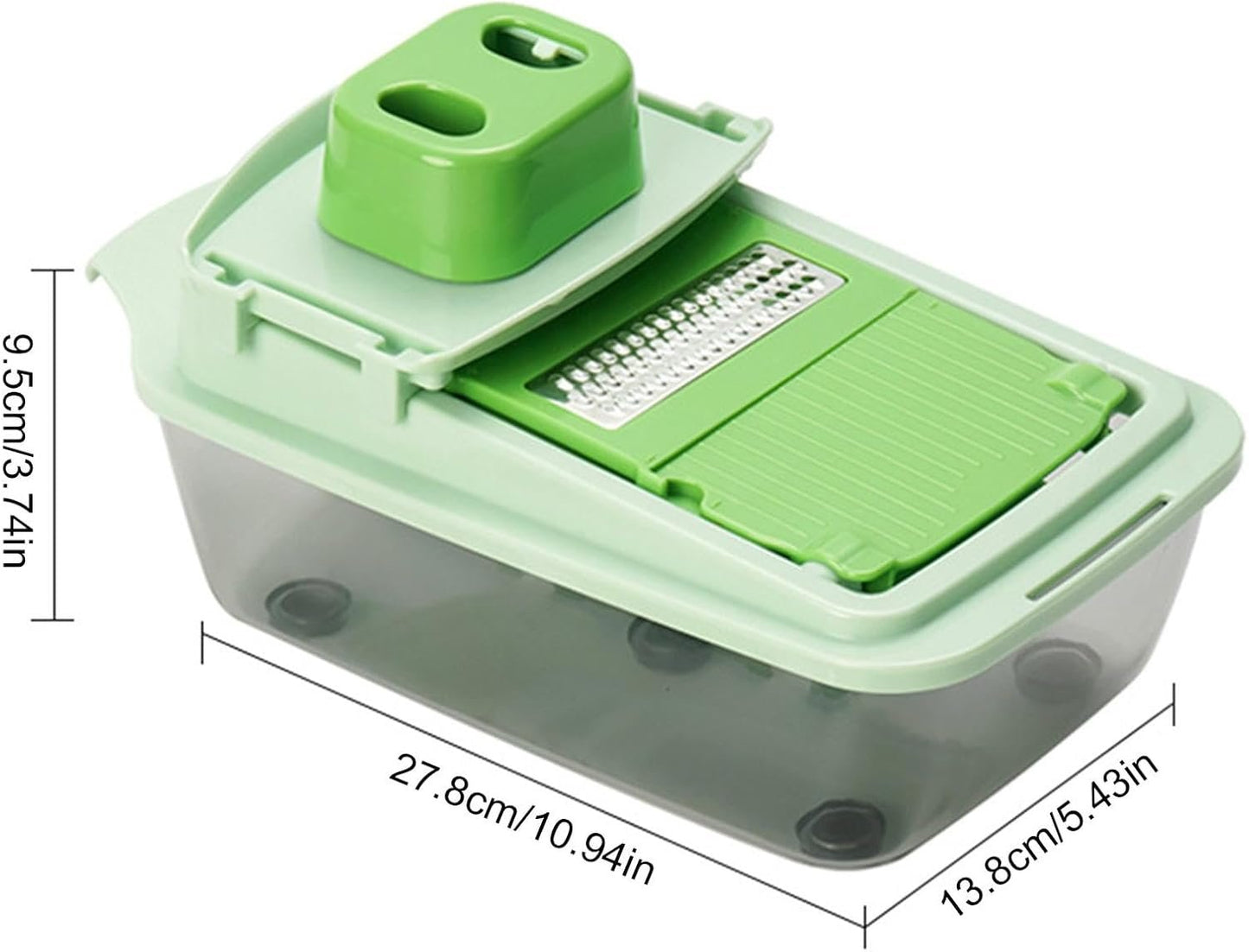 Vegetable Chopper, Cucumber Slicer Food Cutter, Easy Food Prep Tool, Multi-functional Tomato Dicer, Fruits and Vegetable Cutter, Potato Slicer for Home, Kitchen Tool