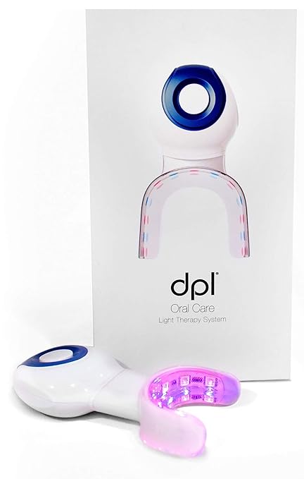 LED TECHNOLOGIES Oral Care System-Oral LED Light Therapy Device for Oral Pain and Healthier Gums-FDA Cleared and Clinically Tested FAR Infrared, Blue Light & Red Light Natural Pain Relief