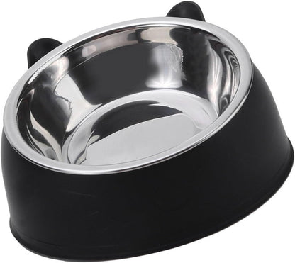 Adrosstoller Ciotola staccabile per irrigazione e mangiare, per alleviare la pressione del collo, ciotola protetta per il collo dell'animale domestico, ciotola per l'irrigazione del cane