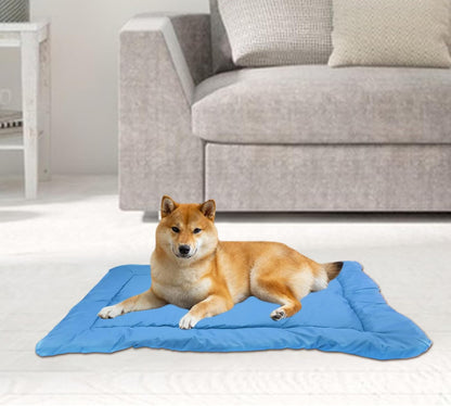 Outdoor Dog Bed, Portable Travel Mat, Roll-Up Pet Cushion, 35.43x23.62x1.18 inches, Waterproof Washable, Camping Gear, Small Medium Large Breeds, Indoor Outdoor