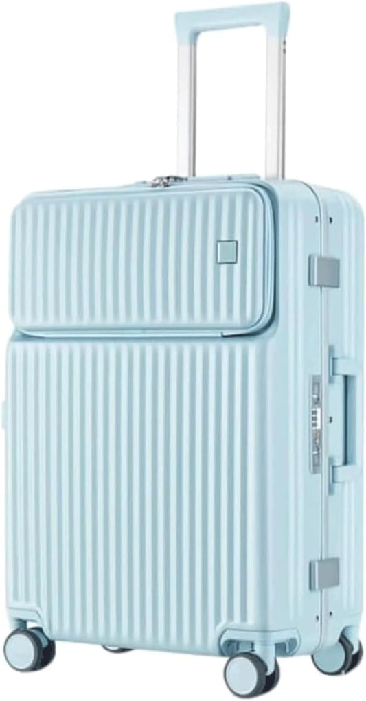 Silent Hand Luggage Highly Durable Suitcase Luggage Resistant Hard Lightweight Aluminum Frame Carry On Luggage Security TSA Lock Smooth