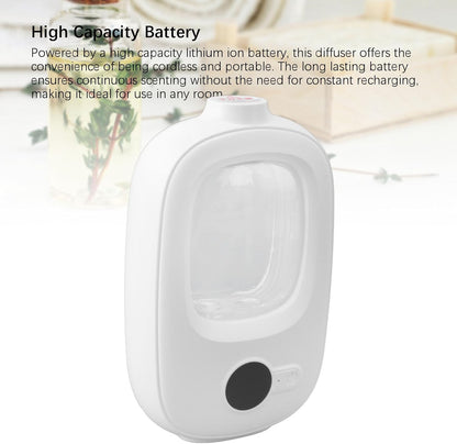 Digital Essential Oil Diffuser, USB Interface, 4 Mist Modes, Wall Mounted Essential Oil Diffuser for Hotel