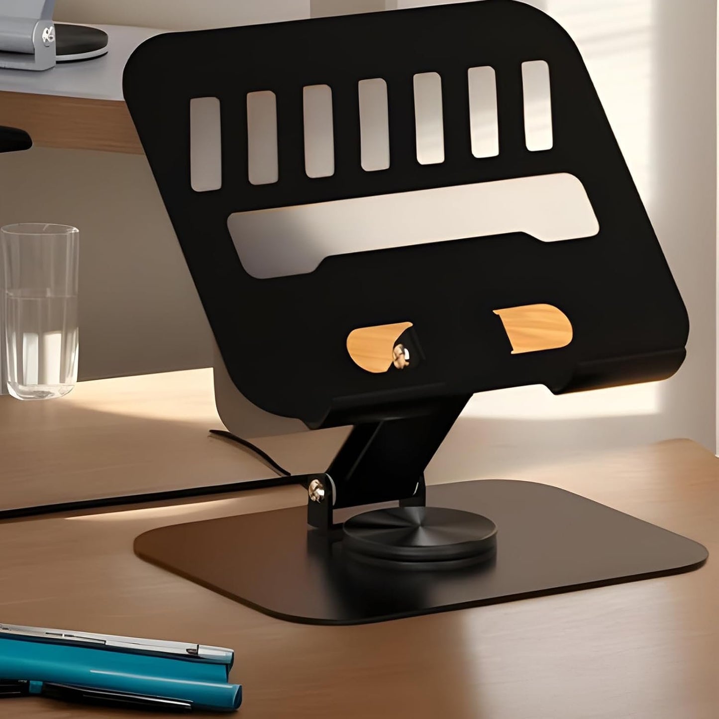 Laptop Stand - Home Notebook Holder,Multifunctional Space-Saving Desk Laptop Stand for Dormitory, Bedroom, Office, Home