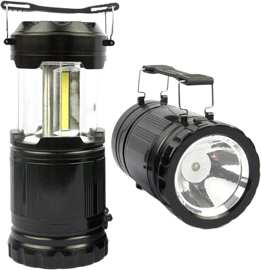 Camping Lantern, Telescopic Flashlight for Power Outages, Long Lasting Outdoor LED Light, Multi Functional Survival Gear with Hook and Handle for RV, Travel, Hiking, Adventures