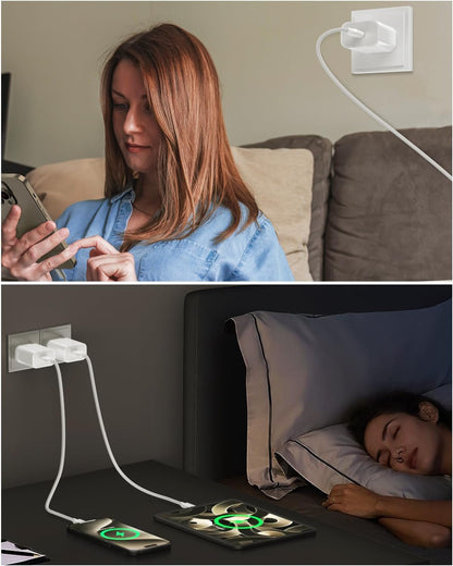 HEYMIX iPhone 15 Fast Charger, 20W USB-C Adapter With Cable, MFI Certified, Compatible With iPhone 15 Pro Max, iPad, Airpods